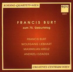 Cover Francis Burt zum 75. Geburtstag